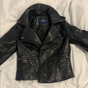 American Eagle leather jacket